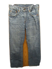 YOUTH BOYS LEVI STRAUSS CO 527 BOOTCUT BLUE JEAN PANTS SIZE 12 REG INSEAM 27