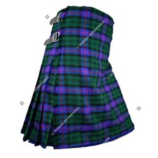 Handmade 8-Yard 16-Oz Armstrong Tartan Kilt for Men's Custom Size Made