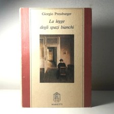 LA LEGGE DEGLI SPAZI BIANCHI PRIMA EDIZIONE 1989 LIBRO DA COLLEZIONE (23)
