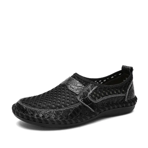 Herren Halbschuhe Slip on Sommer Loafer Slipper Mokassin Hausschuh Fahrschuhe - Bild 14 von 28