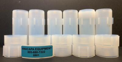Savillex 150 mL Column Component Threading,  Female Connector Lot of 11 (8801)W