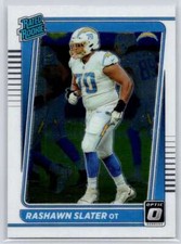 2021 Donruss Optic #263 Rashawn Slater