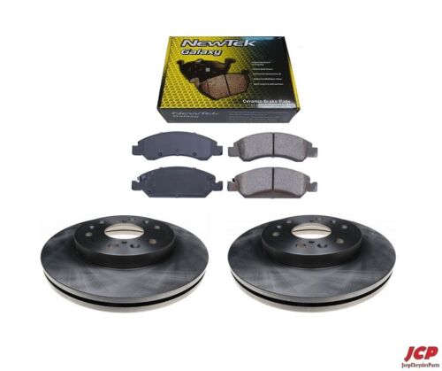 2 X FRONT BRAKE DISC 330mm + CERAMIC PADS for CHEVROLET SILVERADO1500 07-18 - Picture 1 of 2