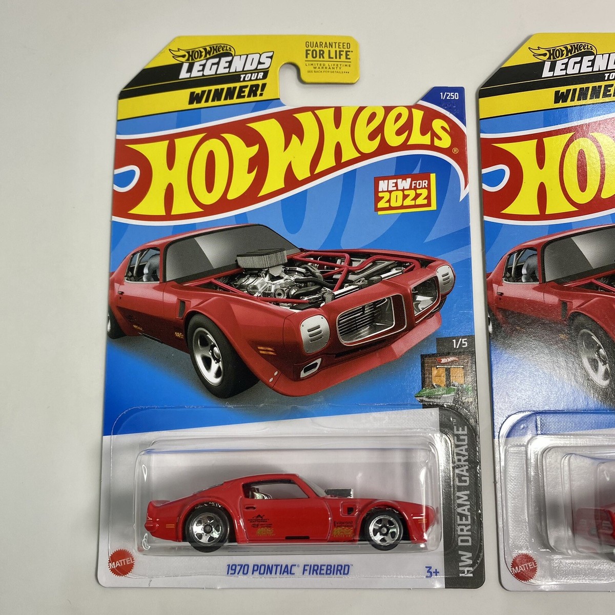 2022 Hot Wheels #1 Legends 1970 Pontiac Firebird 1:64 Diecast Red