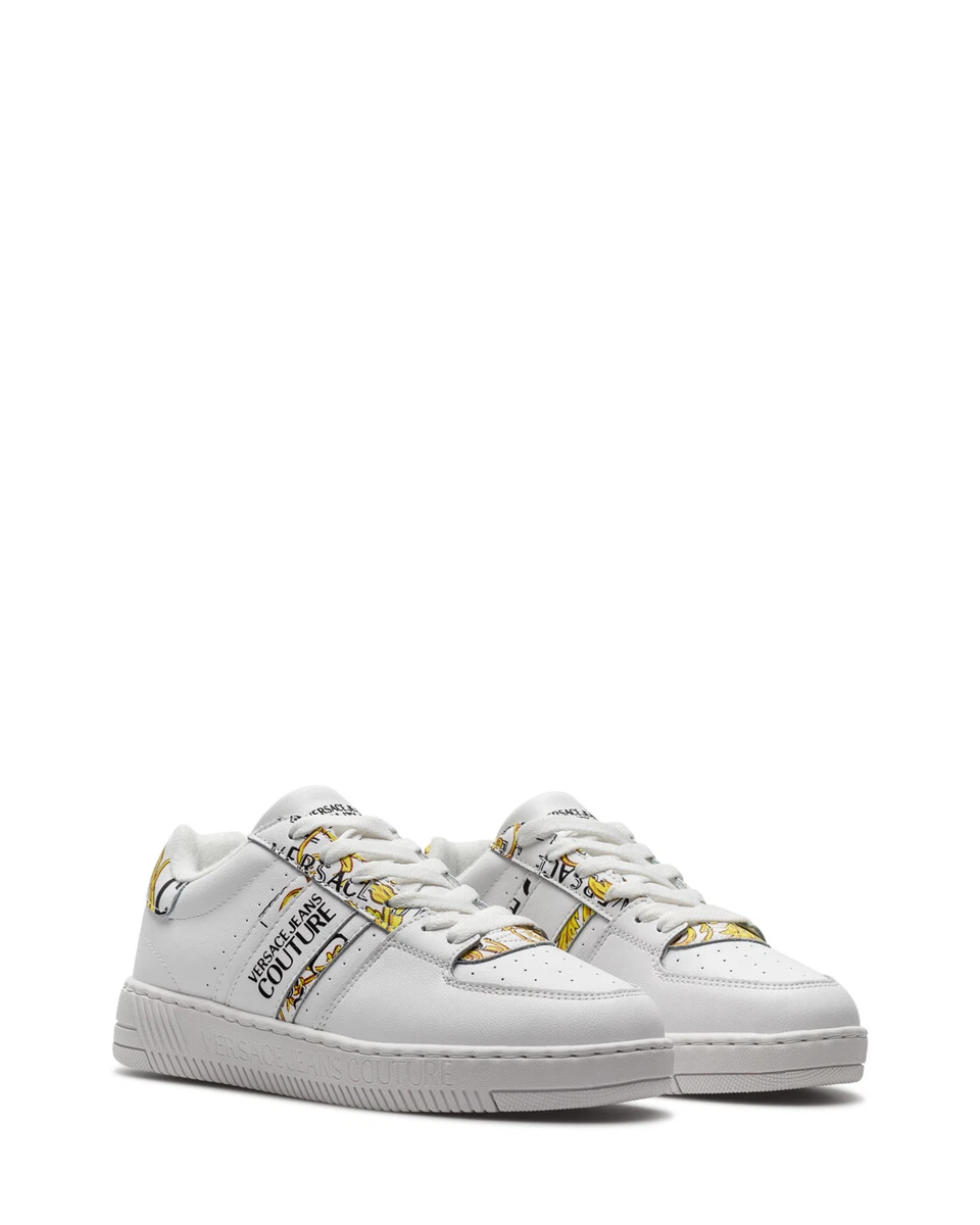 Women s Shoes Sneakers VERSACE JEANS COUTURE 74VA3SJ7 ZP208 G03 White