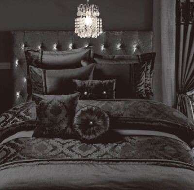 BESTICKT Luxus Satin Seide Bettdecke Quilt Cover Set oder Bettdecke Alle Größen