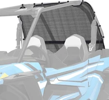 UTV Rear Window Net Mesh for 2016-2023 Polaris XP 4 Turbo/RZR XP Turbo Sunshade