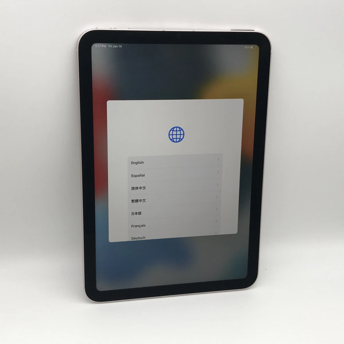 Apple iPad Mini 6 256GB Pink Unlocked Fair Condition 194252728154