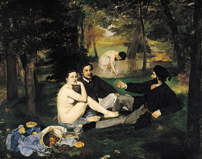 値下げしました！EDOUARD MANET 複製画 Edouard Manet : Luncheon on the Grass : 1863 : Archival Quality