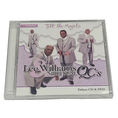 LEE WILLIAMS & SPIRITUAL QC'S Tell The Angels CD & DVD Combo New Rare Case Crack