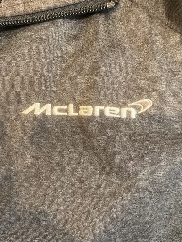 McLaren-Honda F1 Racing Formula One Men's Grey Soft Shell Jacket Size L - VGC * - Picture 9 of 16