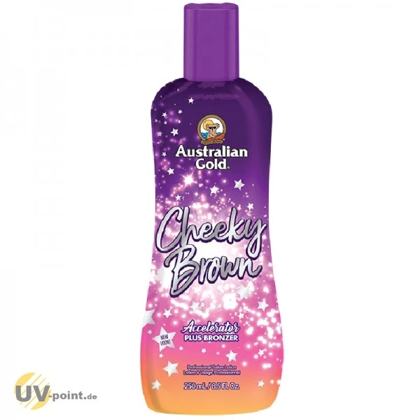 AUSTRALIAN GOLD CHEEKY BROWN BRONZER 250ml solarium cosmetici lozione abbronzante