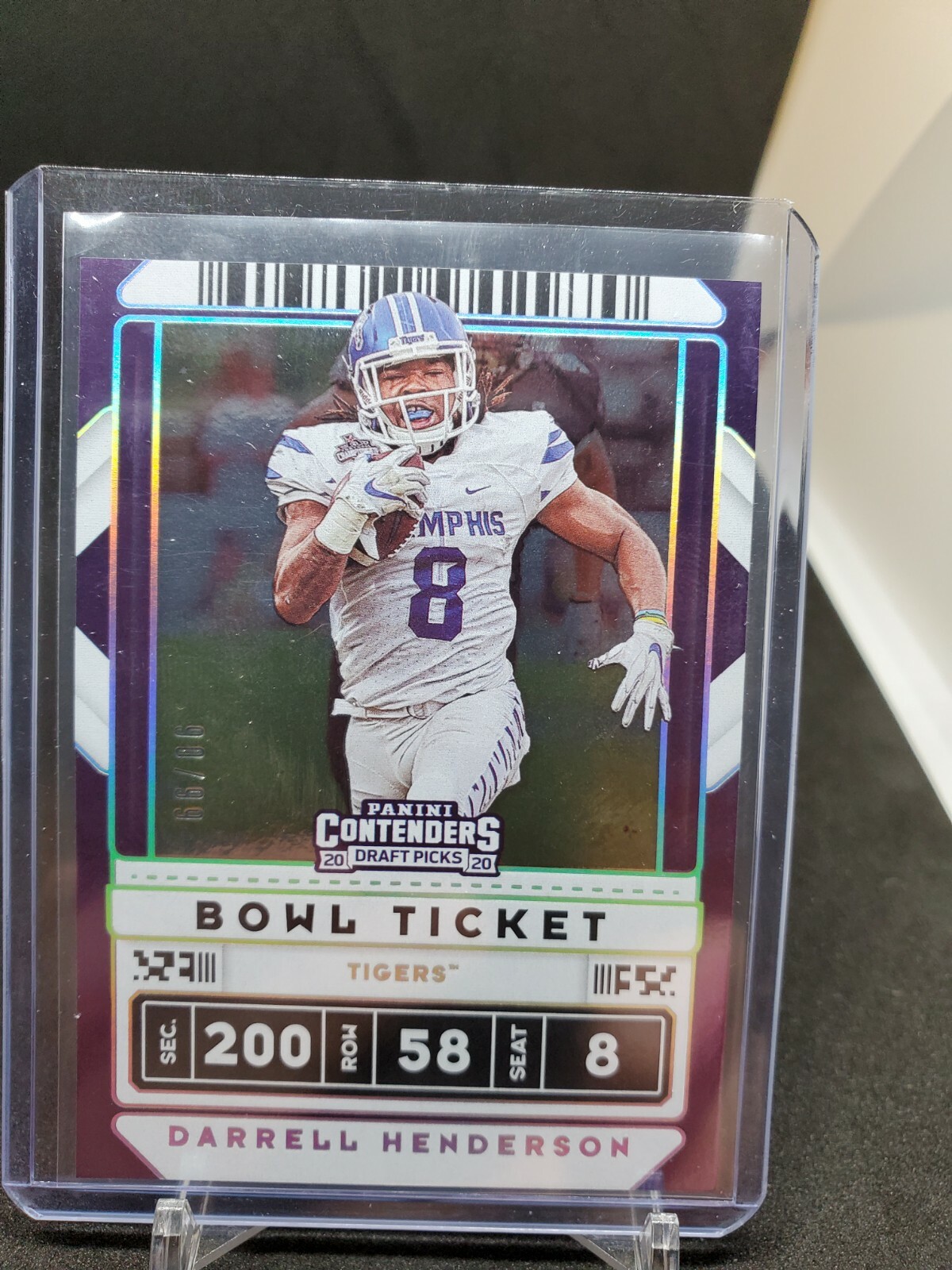 2020 Panini Contenders Draft Picks - Darrell Henderson #25 Bowl Ticket /99