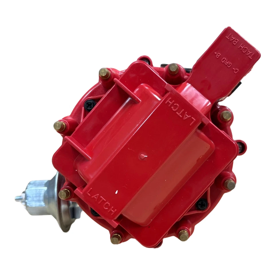 Ford 351W Windsor HEI Distribuidor Bloque Pequeño V8 5.8L + Cables + 8 Bujías Foto 4 de 4