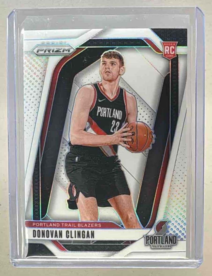Donovan Clingan 2024 Panini Prizm #221 White Rookie RC /175