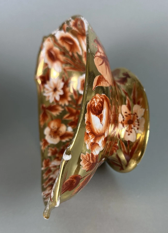 Fine Early Coalport c1805 Comport / Fruit Bowl Antique English Porcelain. - Image 4 of 4