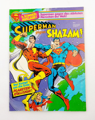RARITÄT - EHAPA COMIC ALBUM - 4. SONDERAUSGABE - SUPERMAN GEGEN SHAZAM /  Z1-2