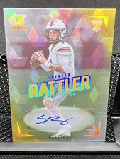 2024 Panini Luminance - Rookies Spencer Rattler #141 Gold Autographs /100 