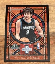 Ricky Rubio 2012-13 Panini Innovation Stained Glass #38 Minnesota Timberwolves
