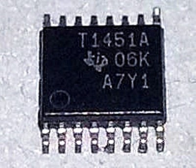5pcs TI T1451A TSSOP-16 VGA/SVGA/XGA digital data serial USA ship *cc