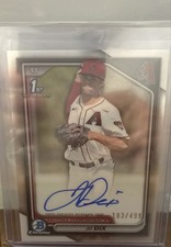 2024 Bowman Draft - Chrome Prospect Autographs JD Dix #CPA-JD Refractor /499...