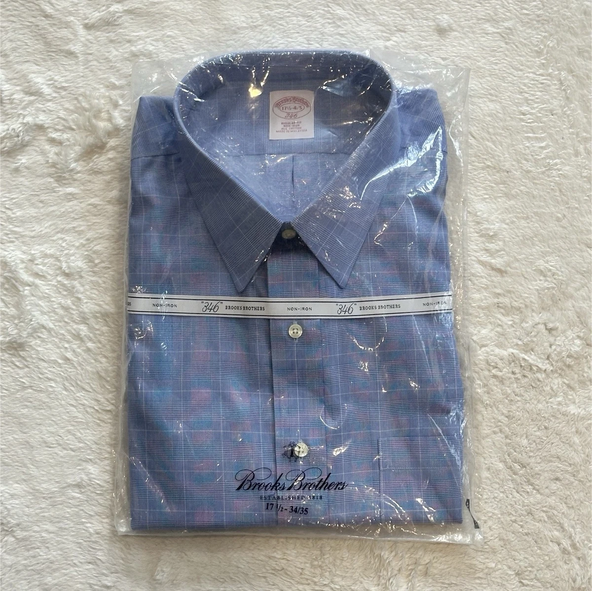 Brooks Brothers 346 Shirt In Men's Dress Shirts for sale | eBay