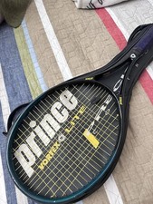 Vintage Prince Graphite Pro XB Mid-Plus Racquet Case Teal No.3 Size 4 3/8 Rare
