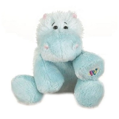 【Hippo】 Webkinz Virtual Pet Plush - HIPPO (7 inch) - New w/Code