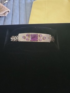 Mens silver bracelet 925 used