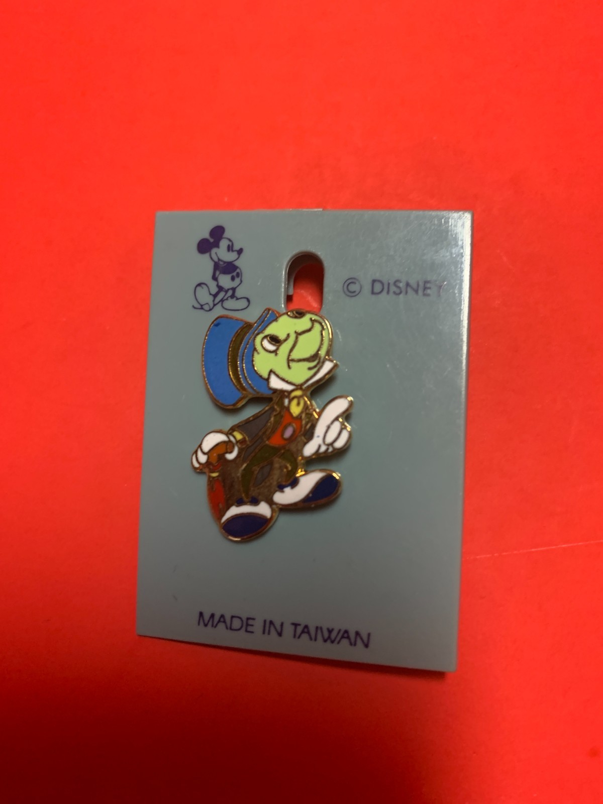 Authentic 1990 Disney Pins Fantasia Tinkerbell Mickey Minnie Donald Pluto Tags