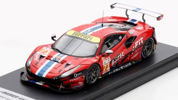 Looksmart Ferrari 488 Gte Evo Spirit N.71 Lm 2022 V.D.Dezoteux/Ragues/Aubry 1:43-image