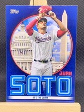 2021 Topps Juan Soto Highlights Blue #JSH-27 Juan Soto Washington Nationals
