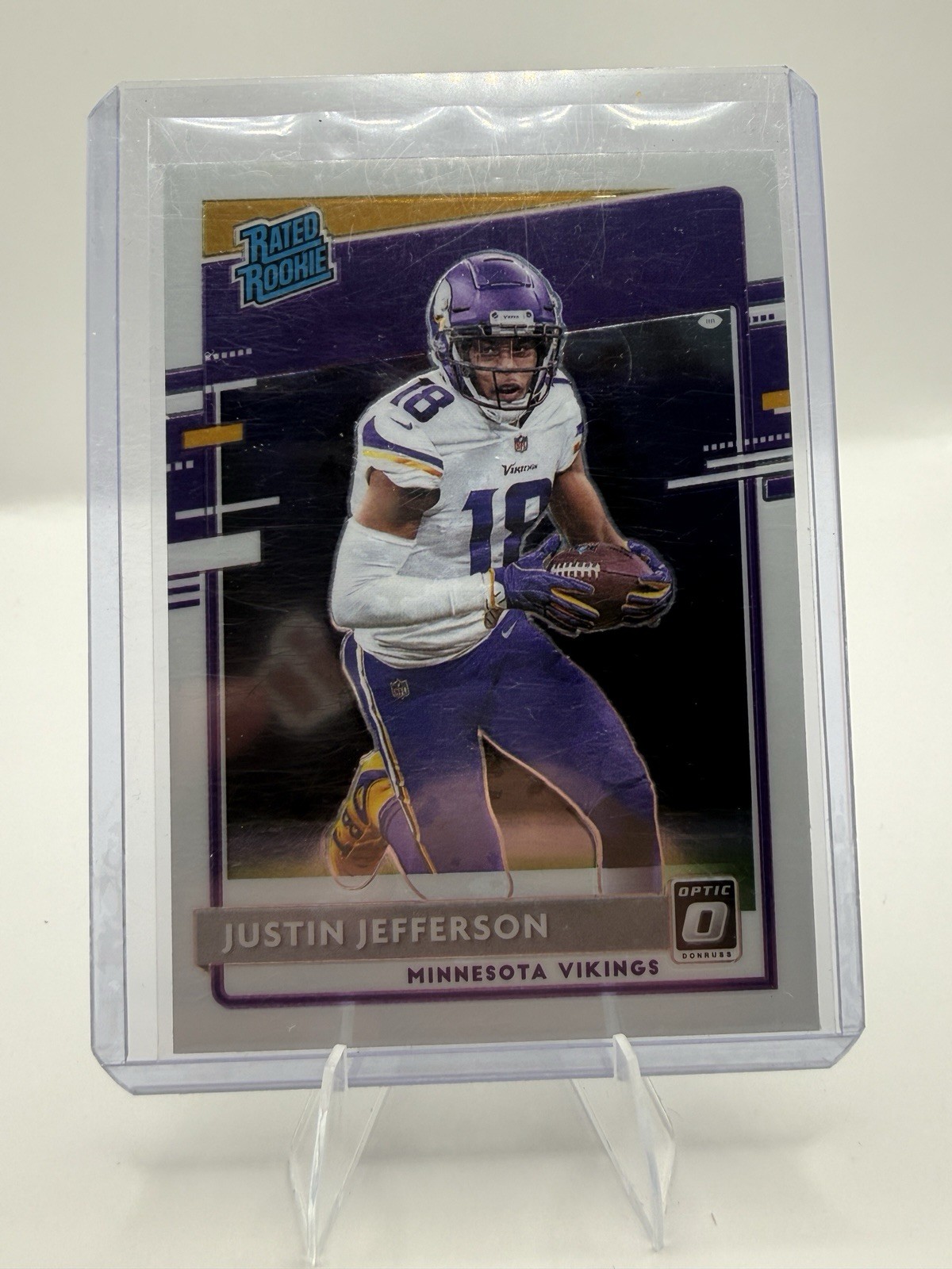 2020 Panini Donruss Optic - Rated Rookies Justin Jefferson #163 (RC)