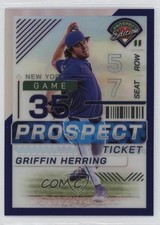 2024 Panini Prospect Edition Purple Prizm 57/99 Griffin Herring #115 r9d