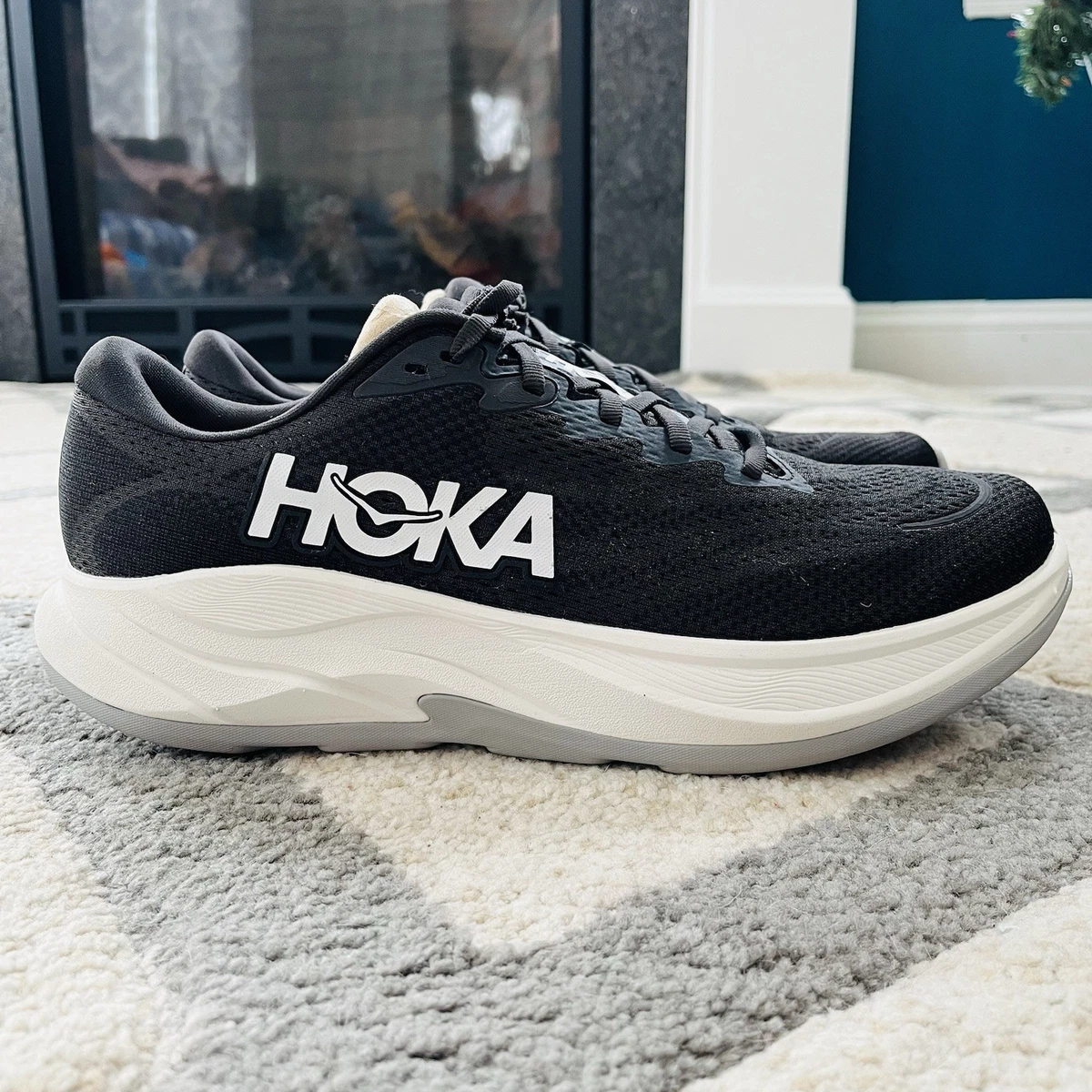 Hoka One One HOKA Rincon 4 Black White for sale | Shop with  display picture 3