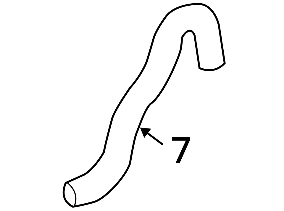 SE ADAPTA A CHEVROLET GMC S10 SONOMA 1994-1995 MANGUERA RUEDA INL 15689512 - NUEVO OEM Foto 3 de 3