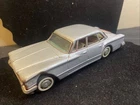 RARE Vintage 1961 BANDAI Japan Plymouth Valiant 8.5" Friction Tin Toy Car