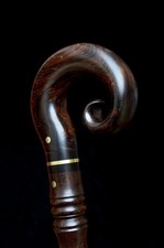 ART-Wooden walking stick hand carved stylish handmade wooden walking cane