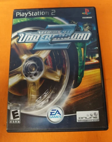 Need for Speed: Underground 2 (Sony PlayStation 2, 2004) Untested Parts Repair
