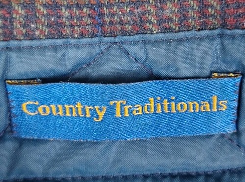 Vintage Pendleton USA Country Traditionals Wool Flannel Lodge Shirt Jacket Red - Picture 11 of 11