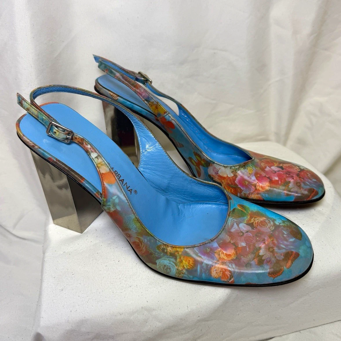 Dolce&Gabbana Buckle Floral Heels for Women for sale | eBay