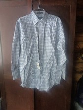 Nautica Men's Long Sleeve Button Down Dress Shirt 16 X 32/33 NWT
