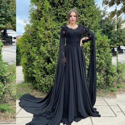 black chiffon wedding dress Black Boho Plunging Lace Tulle Wedding Dress Light Ivory / Nude Pink