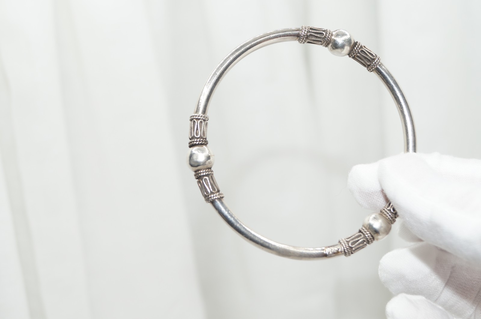 Stackable BA (Indonesia Bali Beaded) Bangle Brace… - image 2