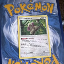 Pokémon Oranguru Sm Promo Prerelease Holo SM13 Basic 120 HP Instruct Psychic TCG on eBay