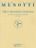 Two Spanish Visions | Full Score | Gian Carlo Menotti | Englisch | Taschenbuch