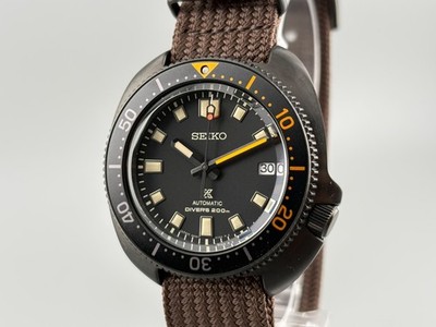 Seiko Prospex SPB257J1 SBDC157 6R35-01W0 Black Series Limited Automatic Watch