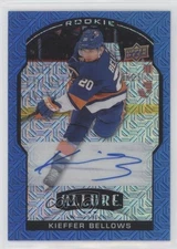 2020-21 Upper Deck Allure Blue Line 16/35 Kieffer Bellows #72 Rookie Auto RC 3h1