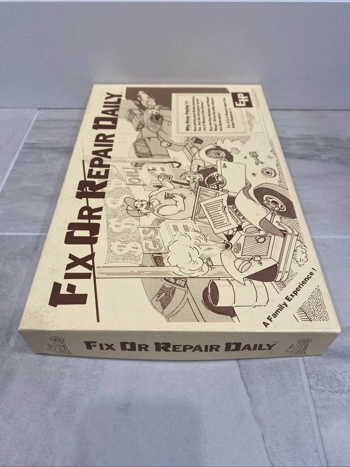 Rare EHP Fix Or Repair Daily Board Game, 1979, F-202 - Bild 4 von 4