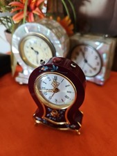 Vintage Miniture Imhof Alarm Clock 15 Jewels 8days Working